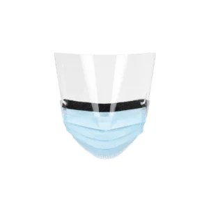 Máscaras cirúrgicas com viseira